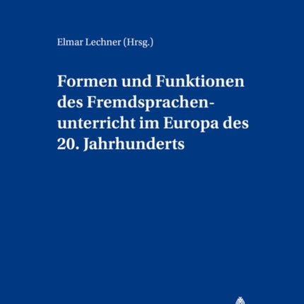 Formen Und Funktionen Des
