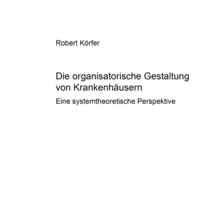 Die Organisatorische Gestaltung Von