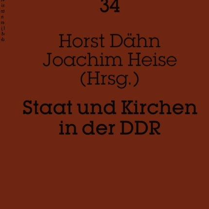 Staat und Kirchen in der DDR: Zum Stand der