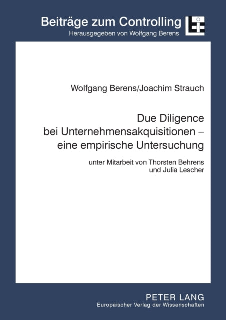 Due Diligence bei Unternehmensakquisitionen -