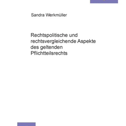 Rechtspolitische und rechtsvergleichende Aspekte