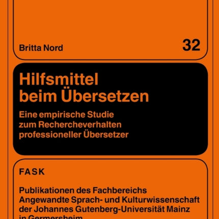 Hilfsmittel beim Uebersetzen: Eine empirische