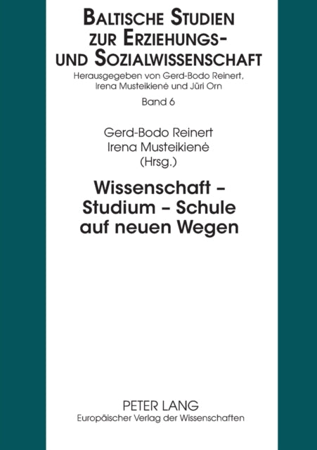 Wissenschaft - Studium - Schule auf neuen Wegen