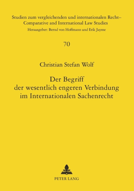 Der Begriff der wesentlich engeren Verbindung im