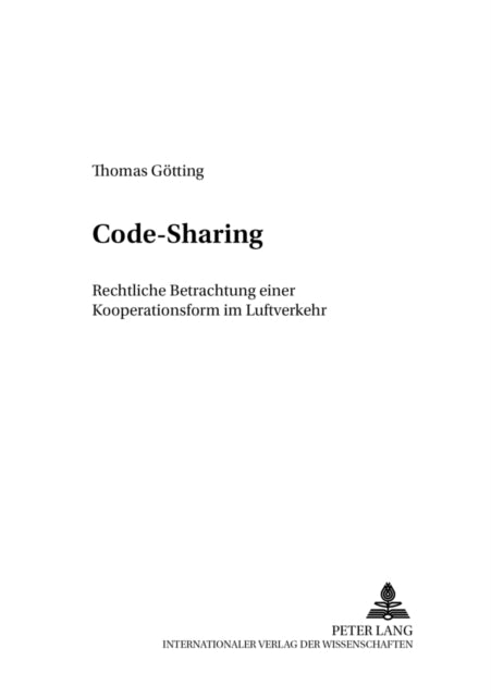 Code-Sharing: Rechtliche Betrachtung Einer