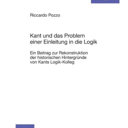Kant und das Problem einer Einleitung in die