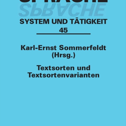 Textsorten und Textsortenvarianten