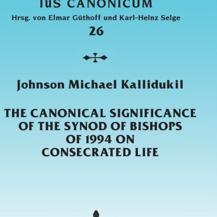 The Canonical Significance of the Synod of