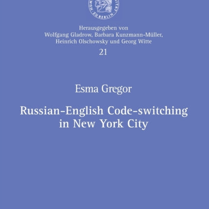 Russian-English Code-switching in New York City