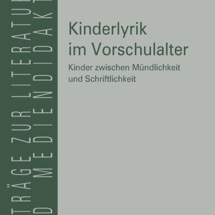 Kinderlyrik im Vorschulalter: Kinder zwischen