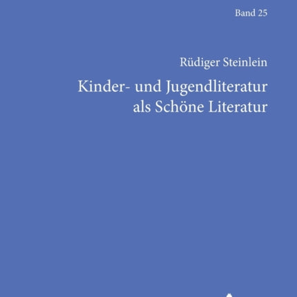 Kinder- und Jugendliteratur als Schoene