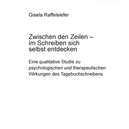 Zwischen den Zeilen - im Schreiben sich selbst