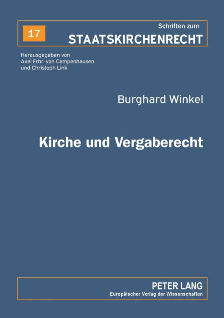 Kirche und Vergaberecht: Der vergaberechtliche