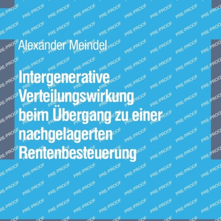 Intergenerative Verteilungswirkung beim Uebergang