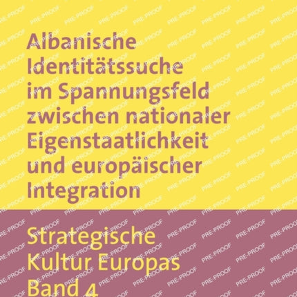 Albanische Identitaetssuche im Spannungsfeld