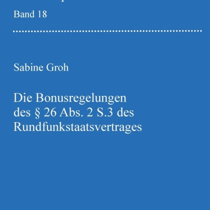 Die Bonusregelungen des §26 Abs. 2 S. 3 des