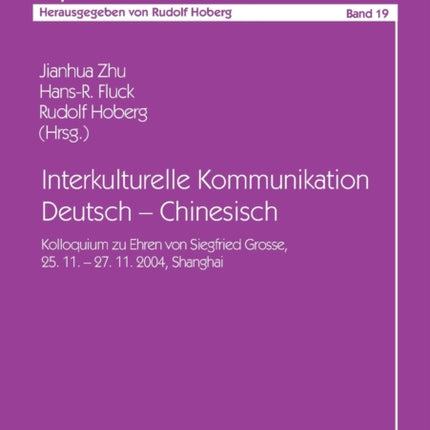 Interkulturelle Kommunikation Deutsch -