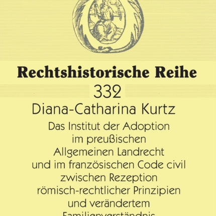 Das Institut der Adoption im preußischen