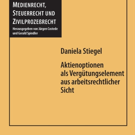 Aktienoptionen als Verguetungselement aus