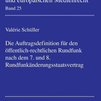 Die Auftragsdefinition fuer den