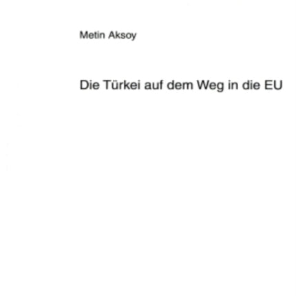 Die Tuerkei Auf Dem Weg in Die Eu: Die Beziehungen Zwischen Der Tuerkei Und Der Europaeischen Union - Insbesondere Von 1990 Bis Ende 2004