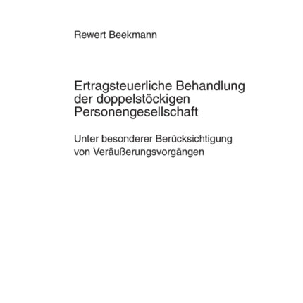 Ertragsteuerliche Behandlung der doppelstoeckigen