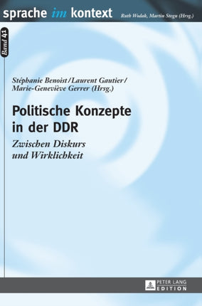Politische Konzepte in der DDR: Zwischen Diskurs