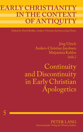 Continuity and Discontinuity in Early Christian