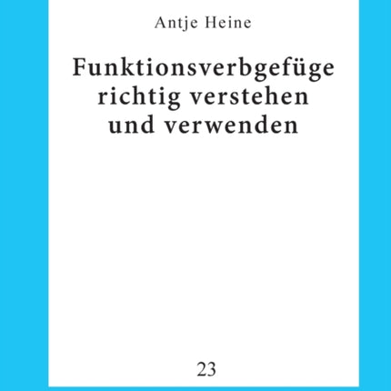 Funktionsverbgefuege richtig verstehen und