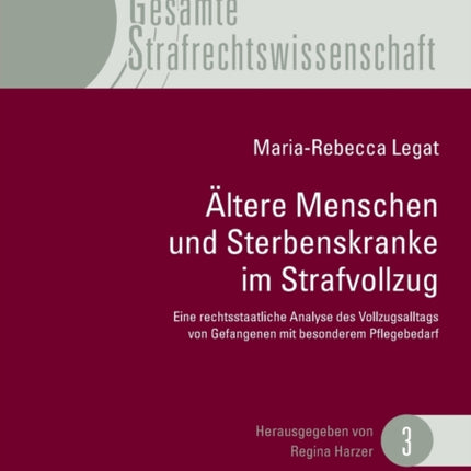 Aeltere Menschen und Sterbenskranke im