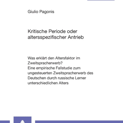 Kritische Periode oder altersspezifischer