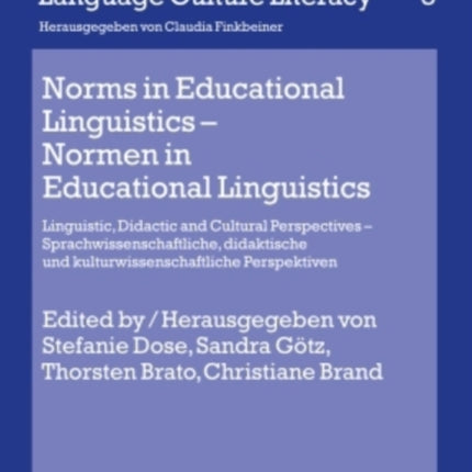 Norms in Educational Linguistics – Normen in
