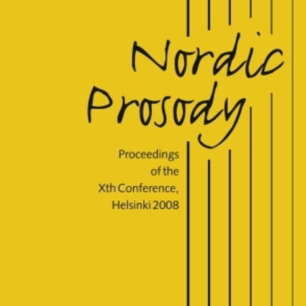 Nordic Prosody: Proceedings of the Xth