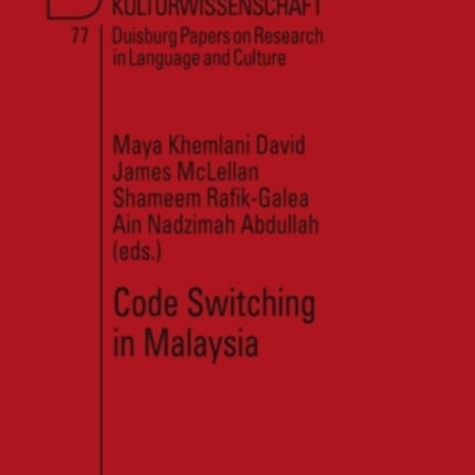 Code Switching in Malaysia