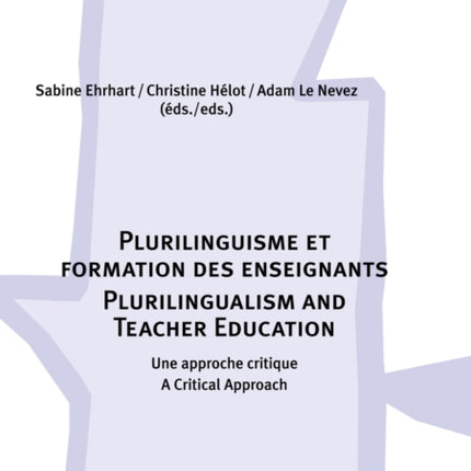 Plurilinguisme et formation des enseignants /