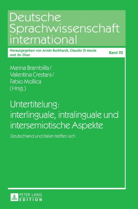 Untertitelung: interlinguale, intralinguale und