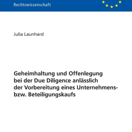 Geheimhaltung und Offenlegung bei der Due