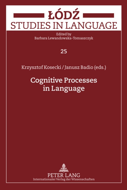 Cognitive Processes in Language