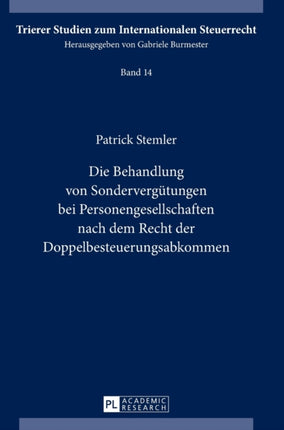 Die Behandlung von Sonderverguetungen bei