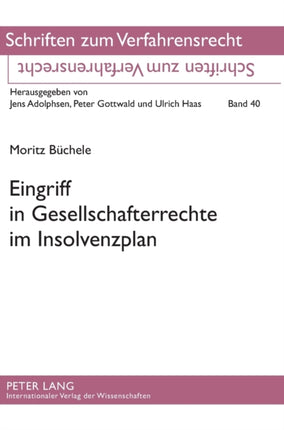 Eingriff in Gesellschafterrechte im Insolvenzplan