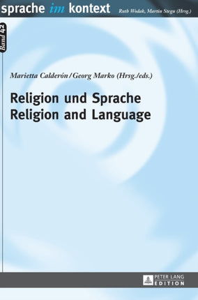 Religion und Sprache- Religion and Language