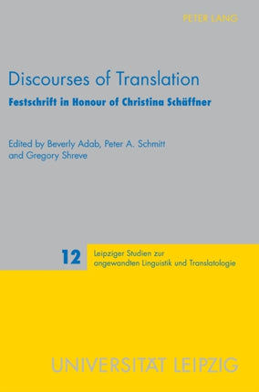 Discourses of Translation: Festschrift in Honour