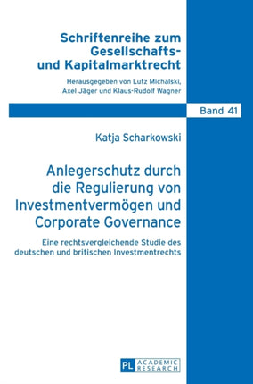 Anlegerschutz durch die Regulierung von