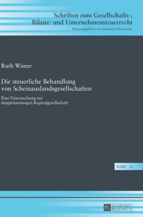 Die steuerliche Behandlung von