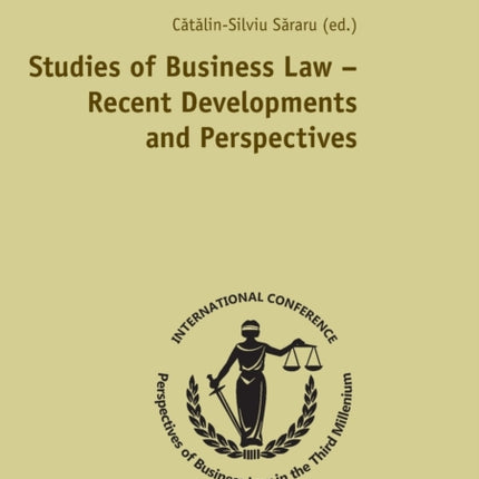 Studies of Business Law – Recent Developments and
