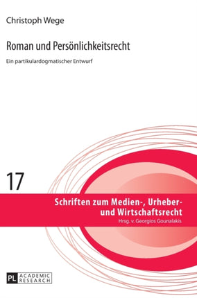 Roman und Persoenlichkeitsrecht: Ein