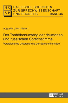 Der Tonhoehenumfang der deutschen und russischen