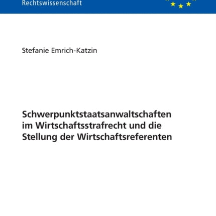 Schwerpunktstaatsanwaltschaften im