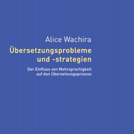 Uebersetzungsprobleme und strategien