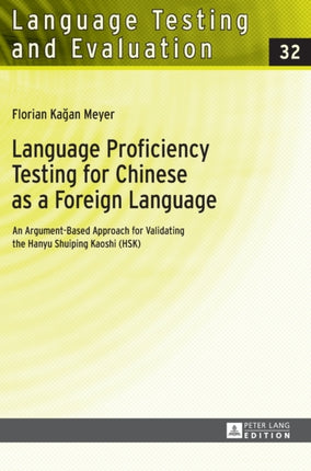 Language Proficiency Testing for Chinese as a